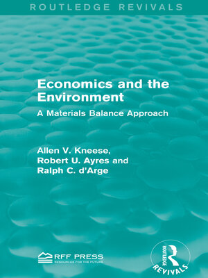 cover image of Economics and the Environment